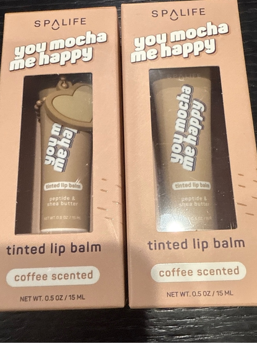 SpaLife 2-Pack You Mocha Me Happy Tinted Lip Balm